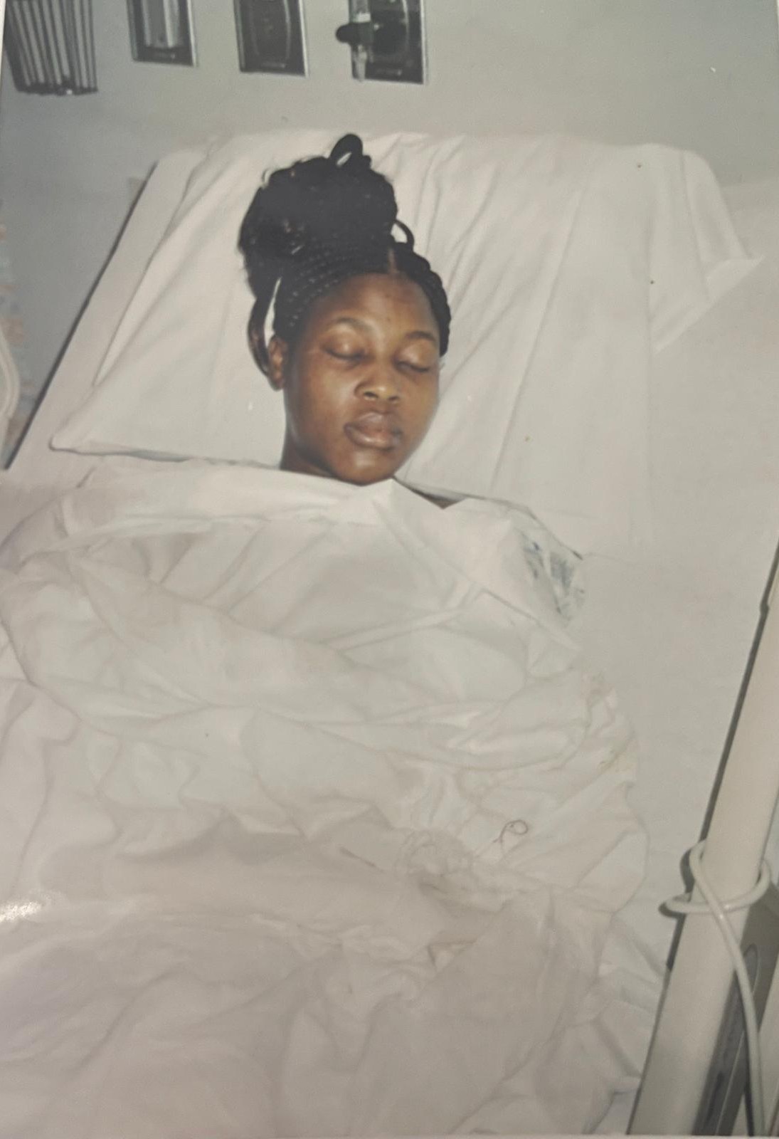 Asther during her hospitalization